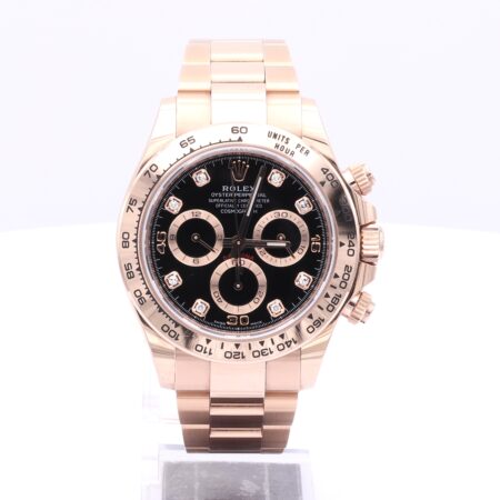 Rolex Daytona Everose Black Diamond